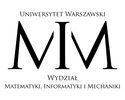 Uniwersytet Warszawski wydział matematyki informatyki i mechaniki logo